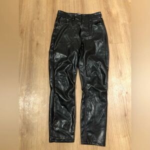 ✨ Abercrombie & Fitch | Vegan Leather “The Skinny” High Rise